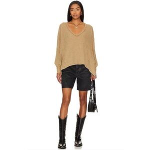 WE THE FREE PEOPLE Coraline Thermal in Olive Tapenade